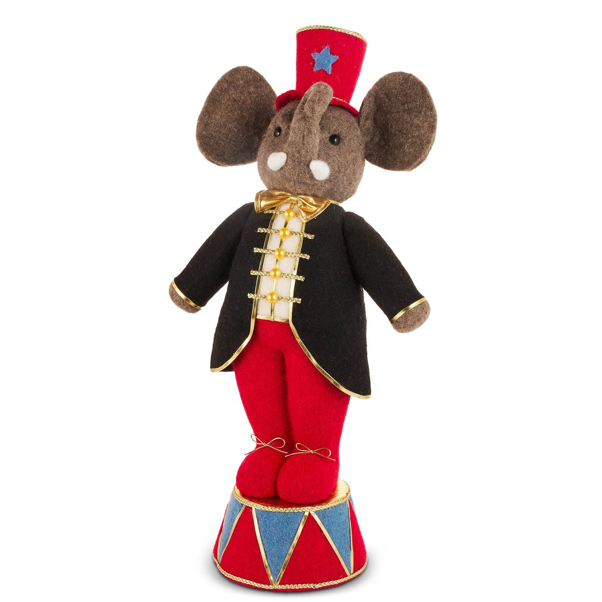Ring Leader Elephant Figurine, 24"