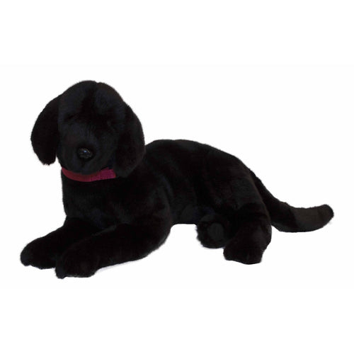 Dog Hugs Large Figurine - Black Lab, 26"