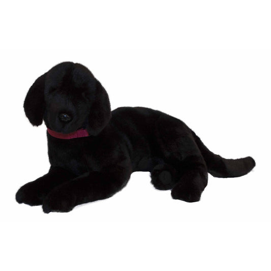 Dog Hugs Large Figurine - Black Lab, 26"