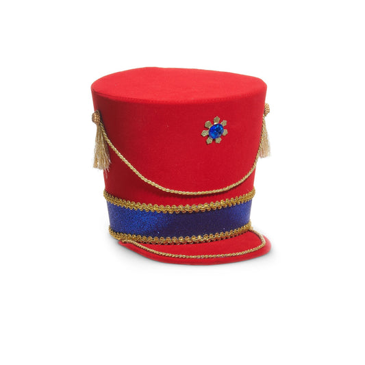Nutcracker Hat Tree Topper, 8.25"