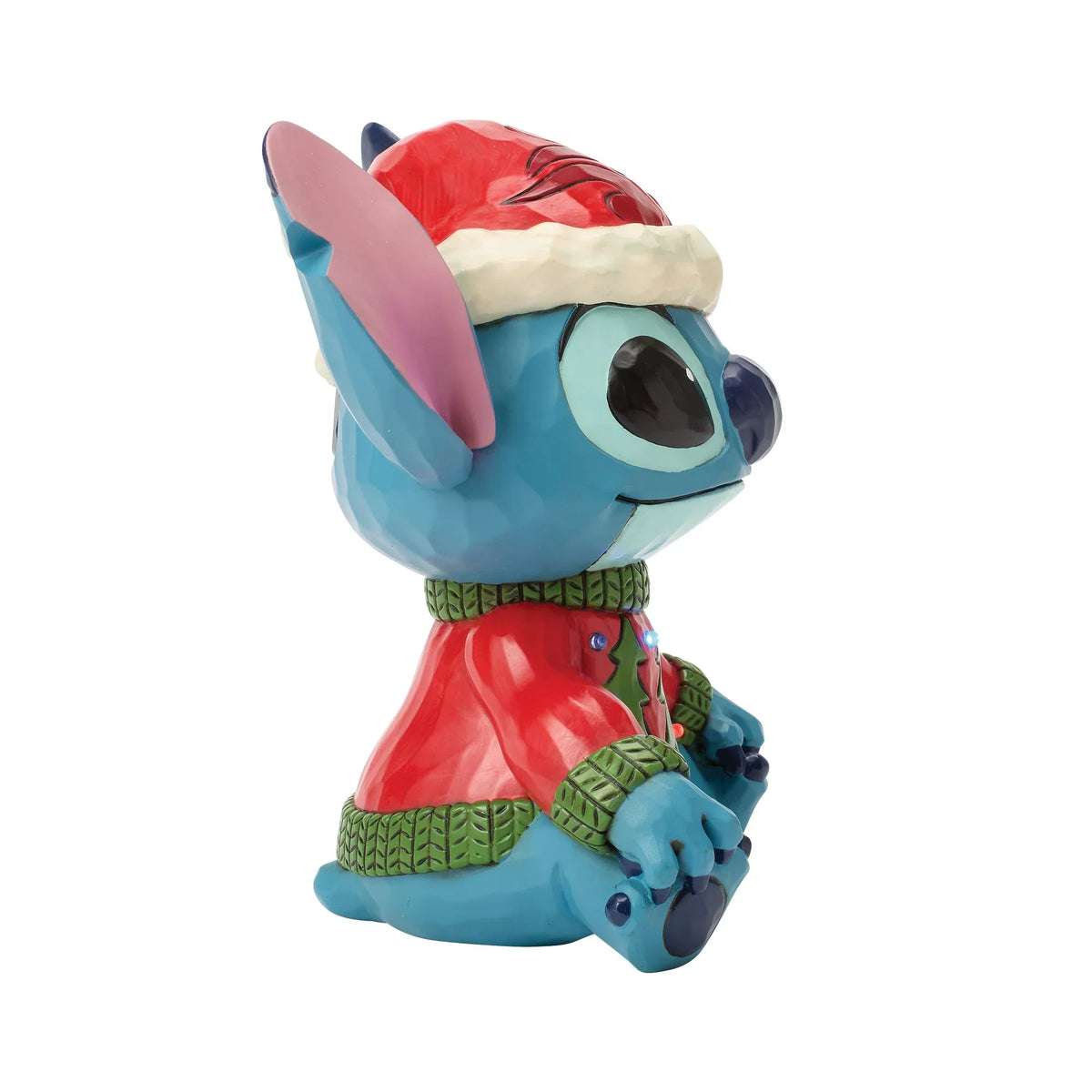 Jim Shore Disney Traditions Stitch Sweater LED Figurine, 7"
