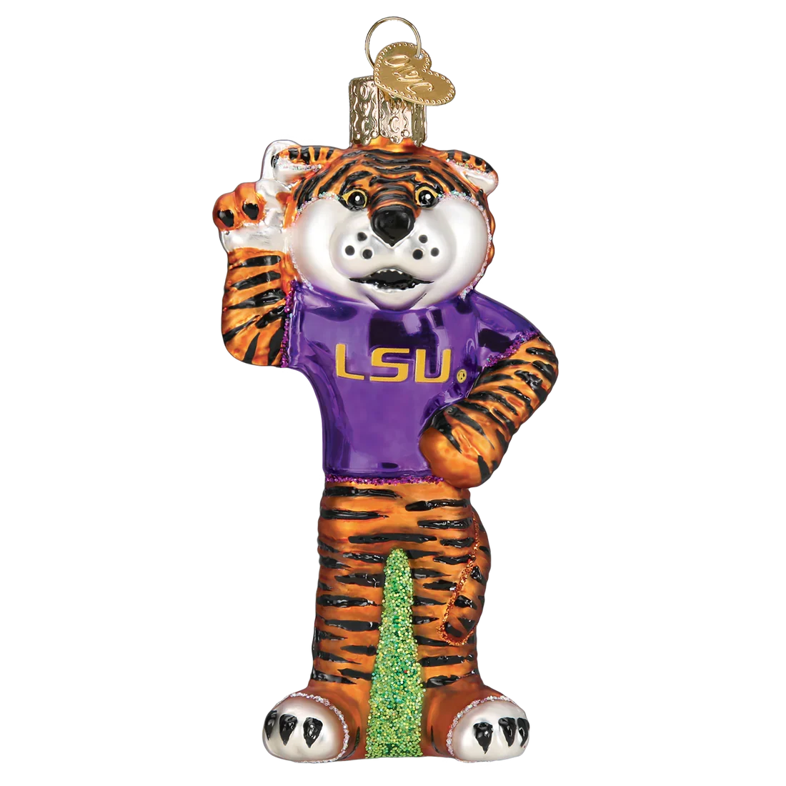 LSU Mike the Tiger Ornament