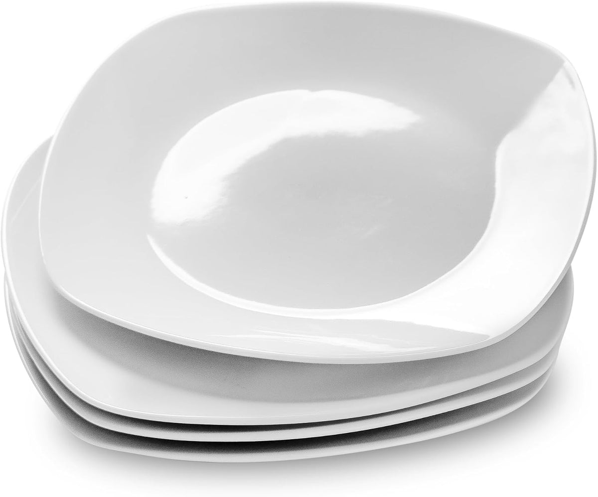 fMBB Cute Santa Hat Plates, Serving Dishes Ceramic for Food & Entertaining