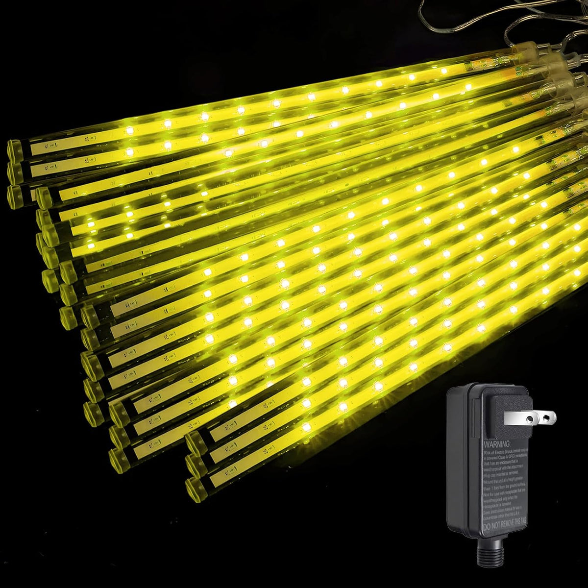 Outdoor Meteor Shower Christmas Lights, Falling rain Drop Lights