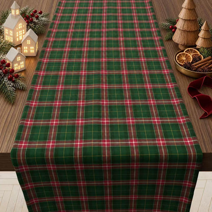 Christmas Decorations - Xmas Balls Snowflake Pine Cone Table Runner