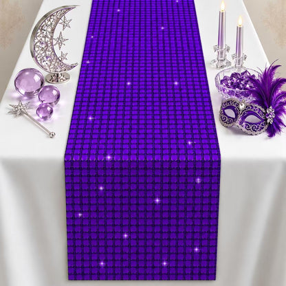 Christmas Decorations - Xmas Balls Snowflake Pine Cone Table Runner