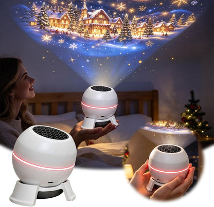 Magical Christmas Projection Night Light Holiday Room Transformer