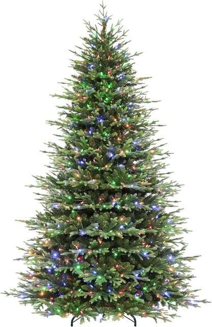Hykolity 9 ft Prelit Christmas Tree with Realistic PE Foliage