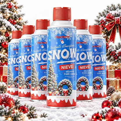 Fake Snow Spray for Christmas: Realistic Snowflake Effect for Displays