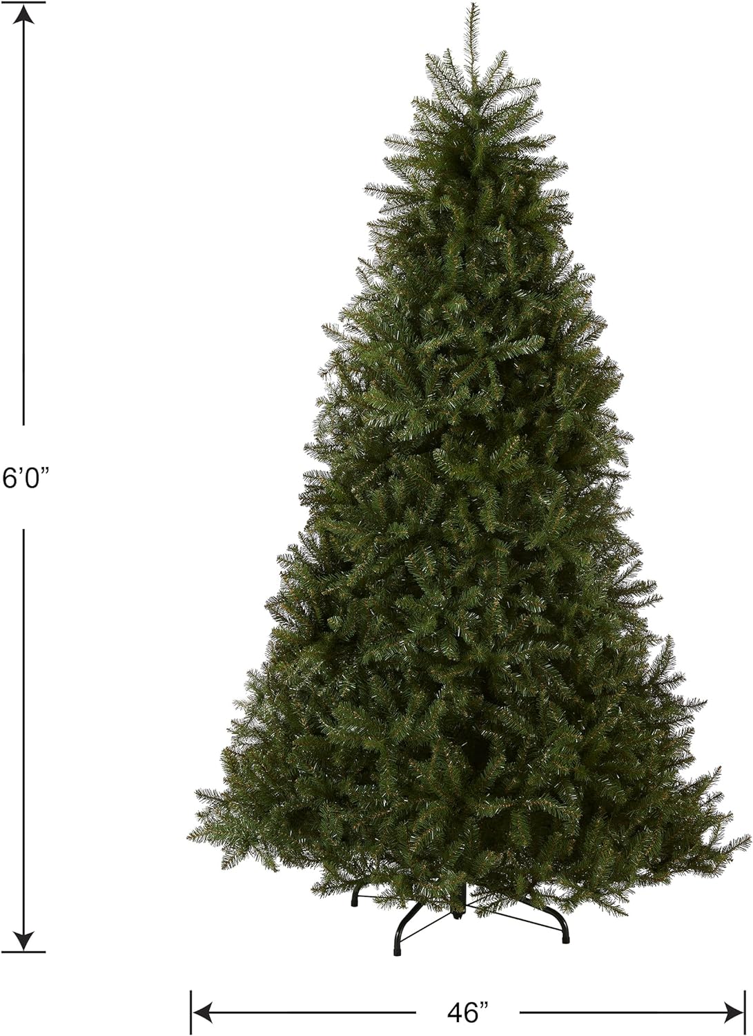 National Tree Company 6ft Unlit Dunhill Fir Artificial Full Christmas Tree