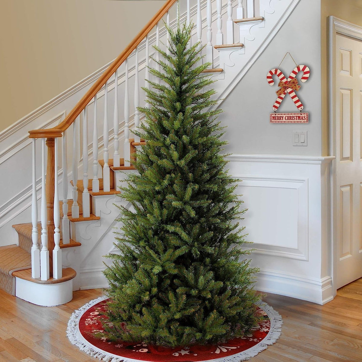National Tree Company 6.5' Dunhill Fir® Slim Hinged Tree
