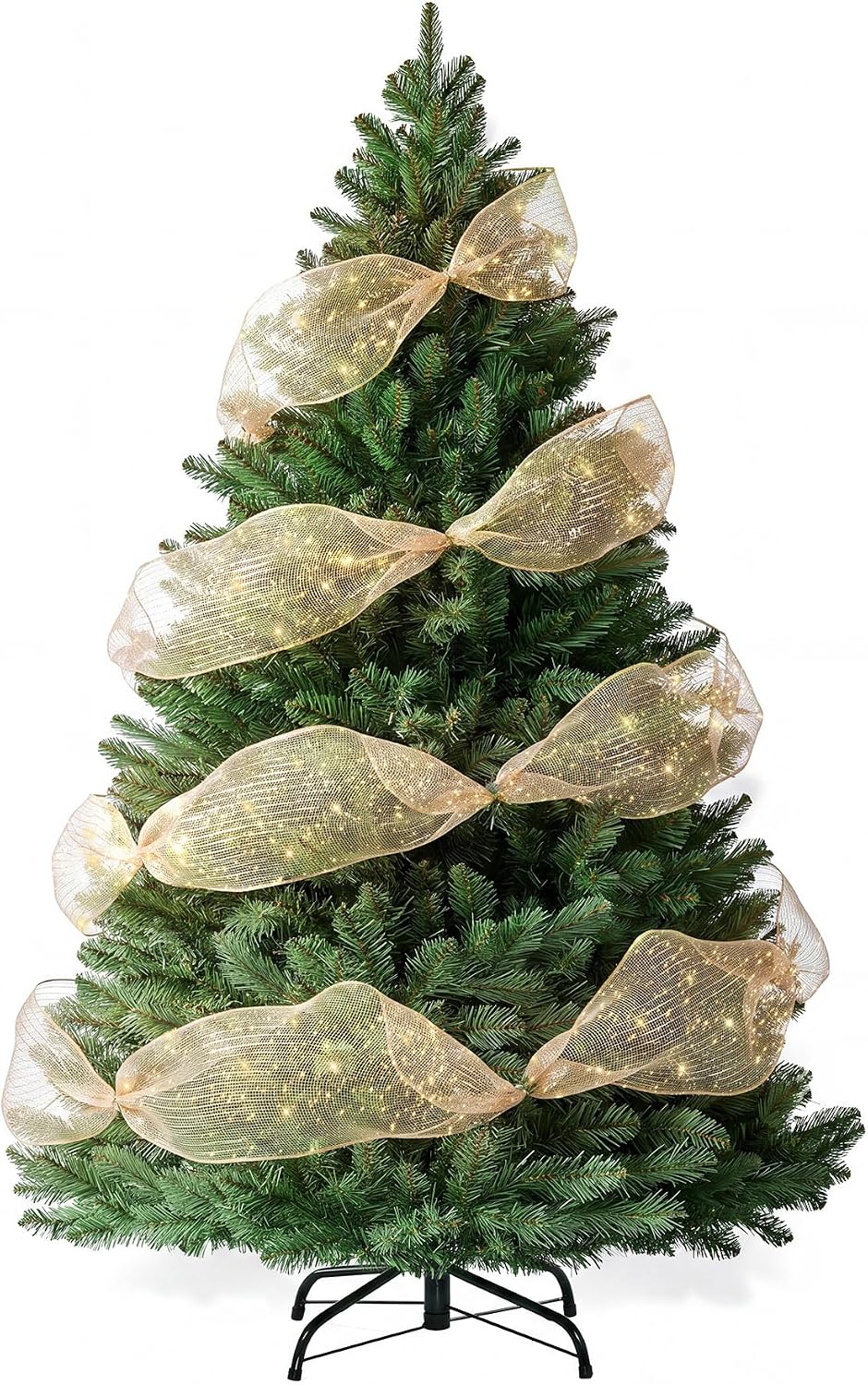 CASA CLAUSI 6ft Artificial Christmas Tree Unlit Pine Xmas Tree,Olive Green