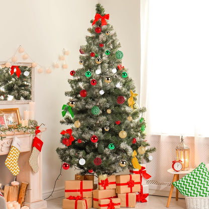 100PCS Christmas Ball Ornaments, Shatterproof Hanging Xmas Tree Decorations