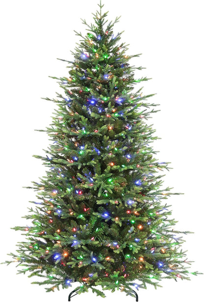 Hykolity 9 ft Prelit Christmas Tree with Realistic PE Foliage