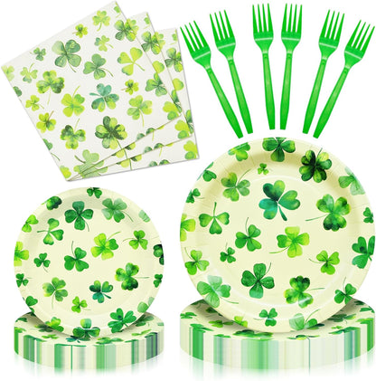96 Pieces Christmas Poinsettia Tableware Set – Merry Christmas Disposable Plates, Napkins, Forks Party Supplies with Holiday Flower and Holly Designs for Xmas Parties Celebrations – Serves 24 Guests