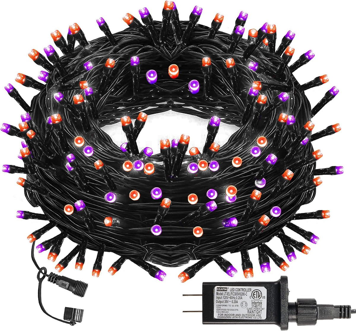 Dazzle Bright Outdoor Christmas String Lights, 1000 LED 328 FT Plug in Fairy Light with Remote Control 8 Modes & Timer, Waterproof Decoration for Home Garden Yard Xmas Wedding, Warm White