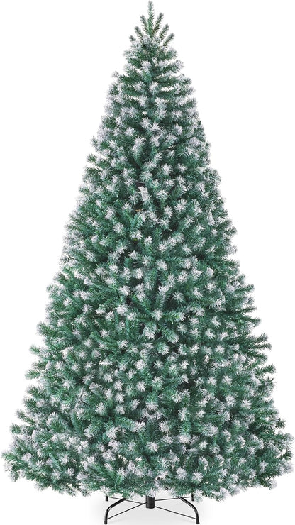 Best Choice Products Artificial Christmas Tree, 6ft Premium Unlit Realistic Spruce Holiday Décor w/Dense Branches, Easy Assembly, Metal Base