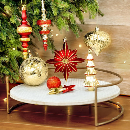 SHareconn 80Pcs Christmas Tree Ornaments Set Christmas Tree Decorations