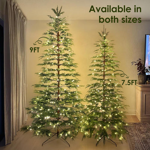 Christmas Decorations - 7.5 Ft Pre-Lit Twinkle Christmas Cypress Tree