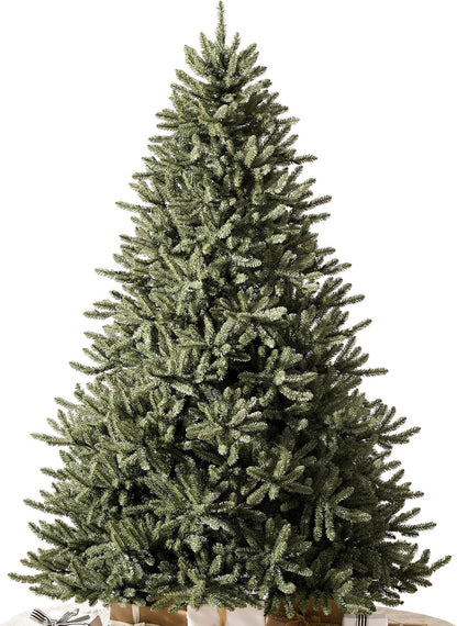 Balsam Hill 7.5 ft Unlit Classic Blue Spruce - Artificial Christmas Tree with 2,960+ Tips, Premium Stand & Easy Assembly for Indoor Holiday Decorating