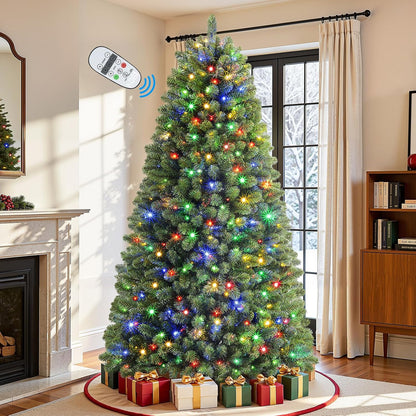 Alupssuc 6ft Classic Spruce Artificial Prelit Christmas Tree