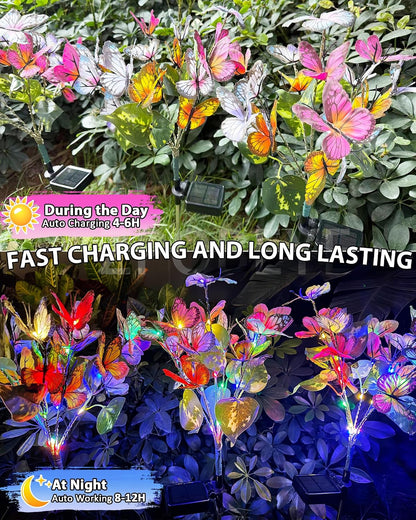 Solar Garden Lights Outdoor Waterproof Decorative