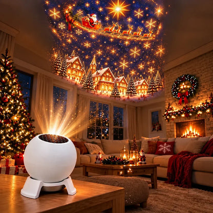Magical Christmas Projection Night Light – Transform Any Room Into A Holiday Wonderland