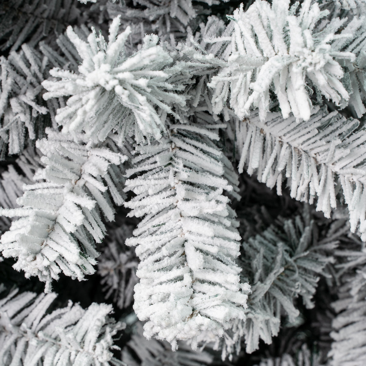 7.5 ft. Acacia Pencil Slim Flocked Tree