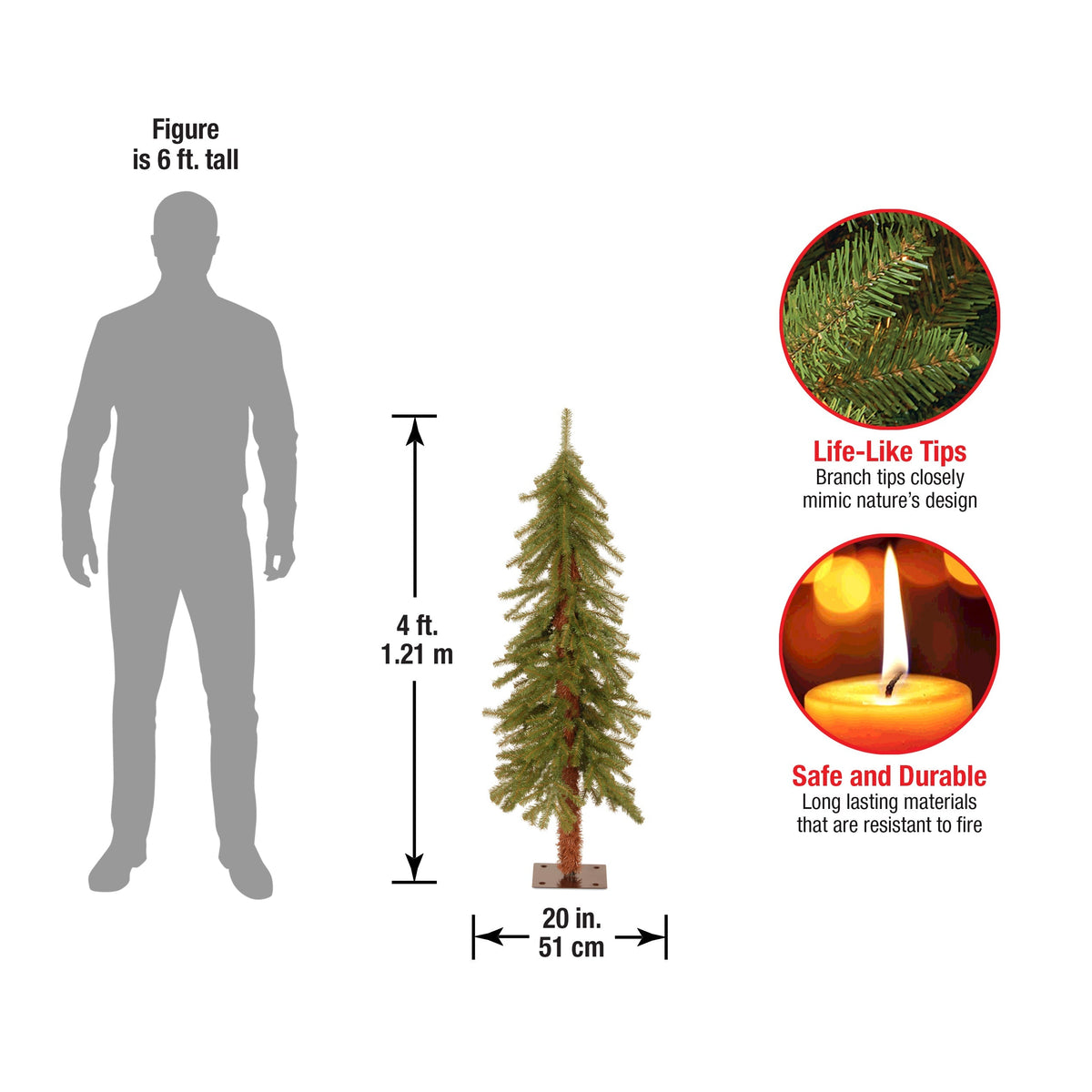 4 ft. Hickory Cedar Tree