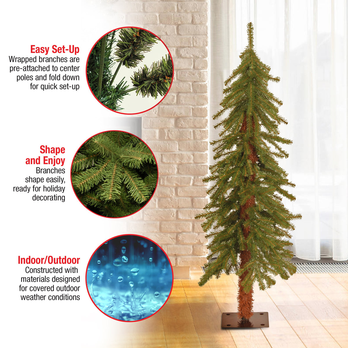 4 ft. Hickory Cedar Tree