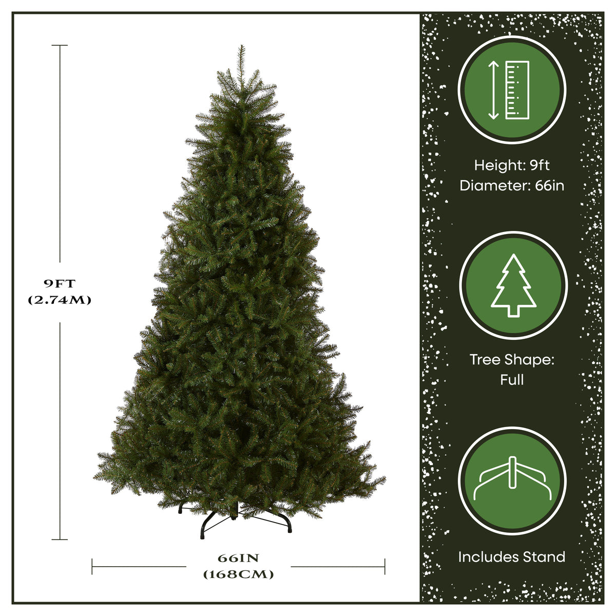 9 ft. Dunhill Fir Full Tree