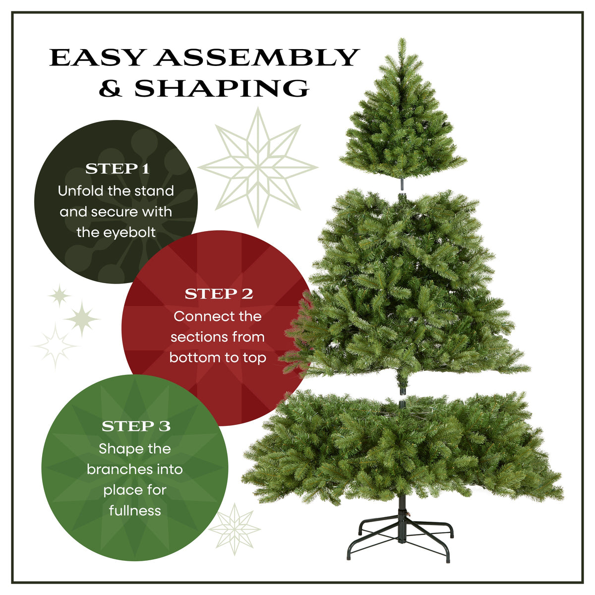 6.5 ft. Dunhill Fir Slim Hinged Tree