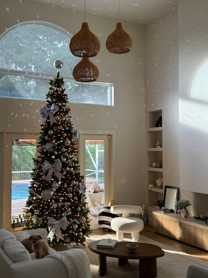 10' King Douglas Fir Slim Artificial Christmas Tree Unlit