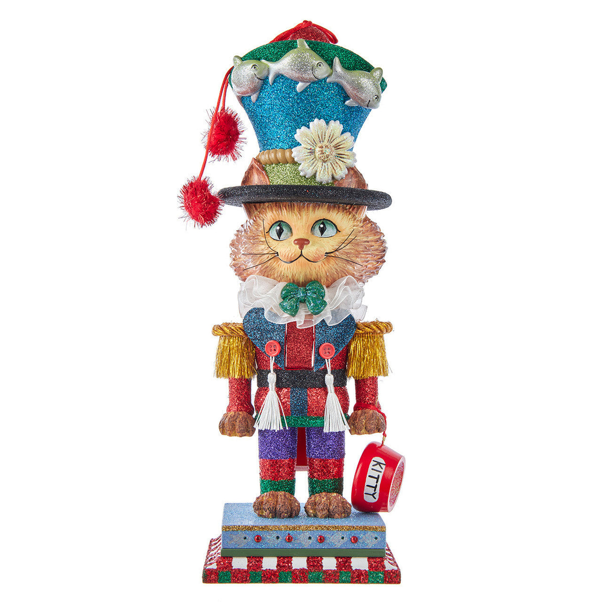 Hollywood Nutcrackers™ Fancy Cat Nutcrackers Figurine, 15"