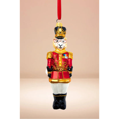 KRG Ram Body Polish Glass Ornament, 5"
