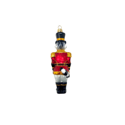 KRG Raccoon Polish Glass Ornament, 5"