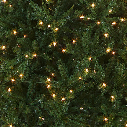 10 ft. Pre-Lit Kingswood Fir Pencil Slim Tree with Clear Lights, Plug-In