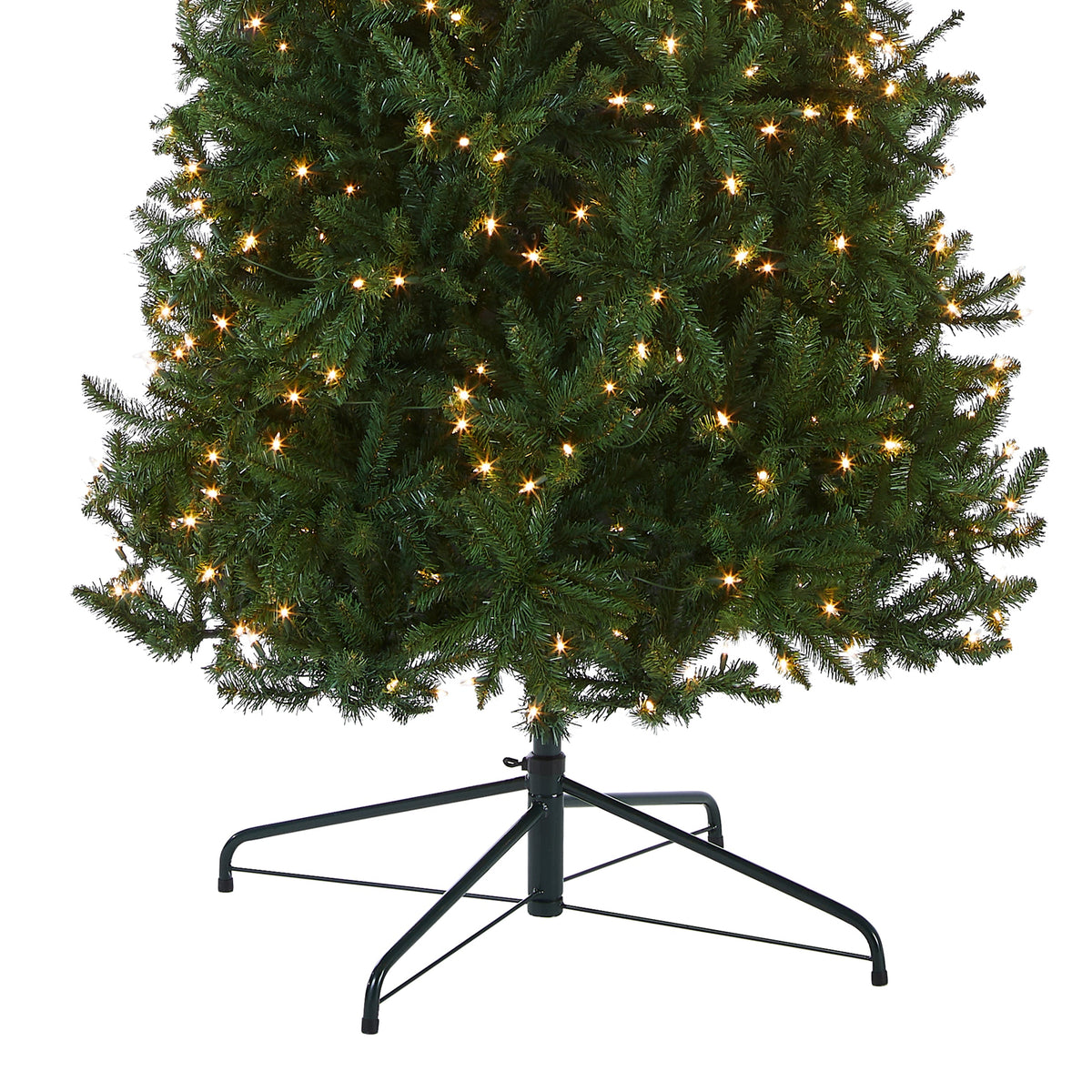 10 ft. Pre-Lit Kingswood Fir Pencil Slim Tree with Clear Lights, Plug-In