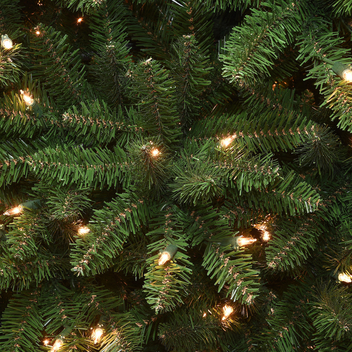 7.5 ft. Pre-Lit Kingswood Fir Pencil Tree with Clear LED Lights, Plug-In