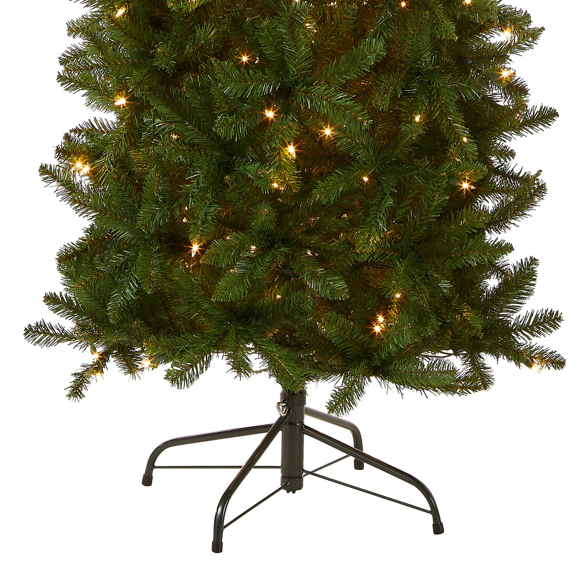 7.5 ft. Pre-Lit Kingswood Fir Pencil Tree with Clear LED Lights, Plug-In