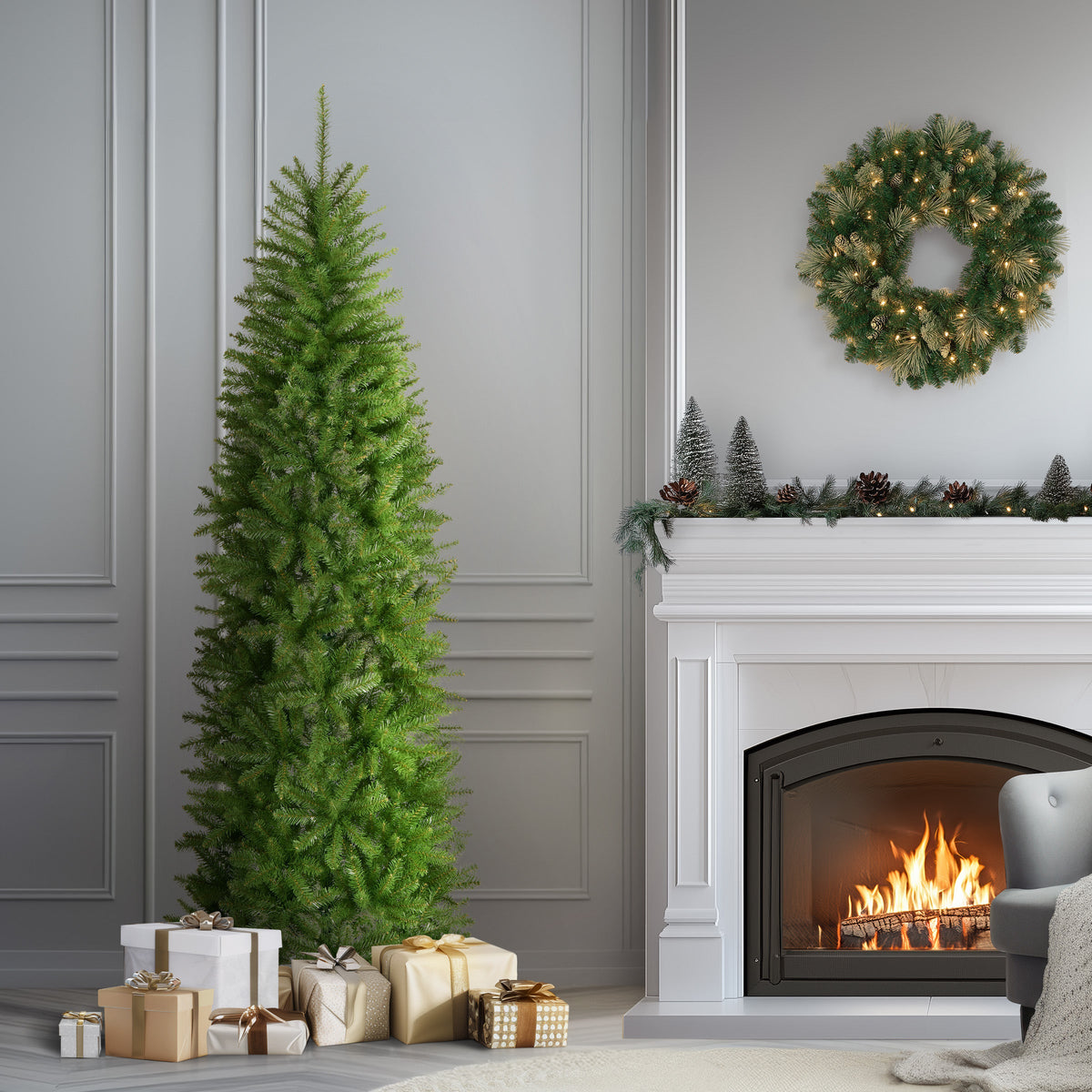 7 ft. Kingswood Fir Slim Tree