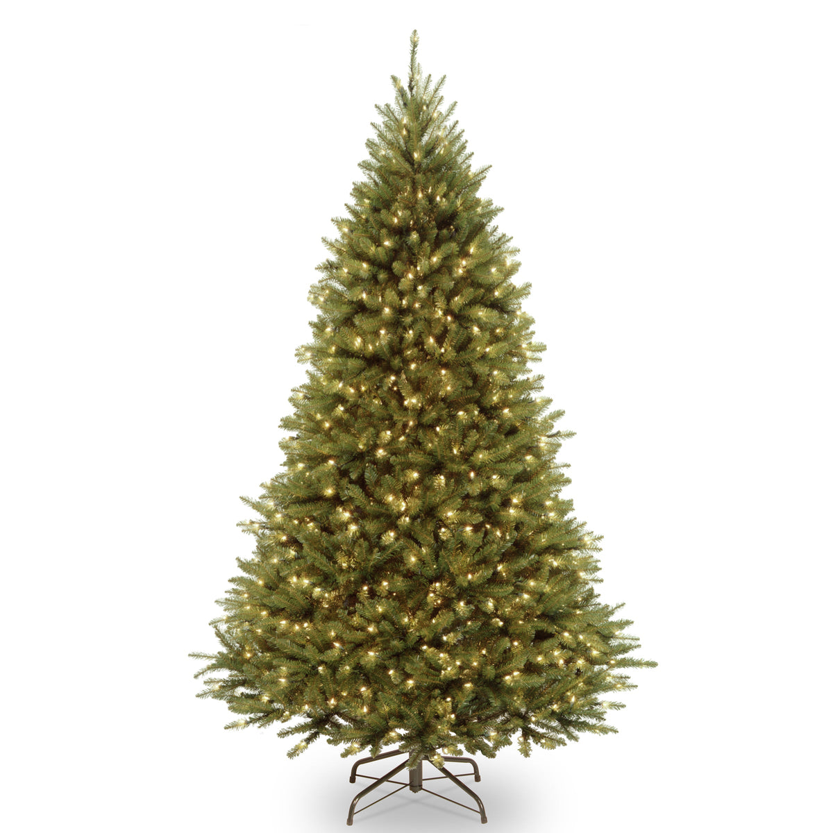 7.5 ft. Pre-Lit Kingswood Fir Tree with PowerConnect Dual Color LED Lights, Plug-In