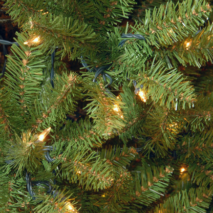 7.5 ft. Pre-Lit Kingswood Fir Tree with PowerConnect Dual Color LED Lights, Plug-In