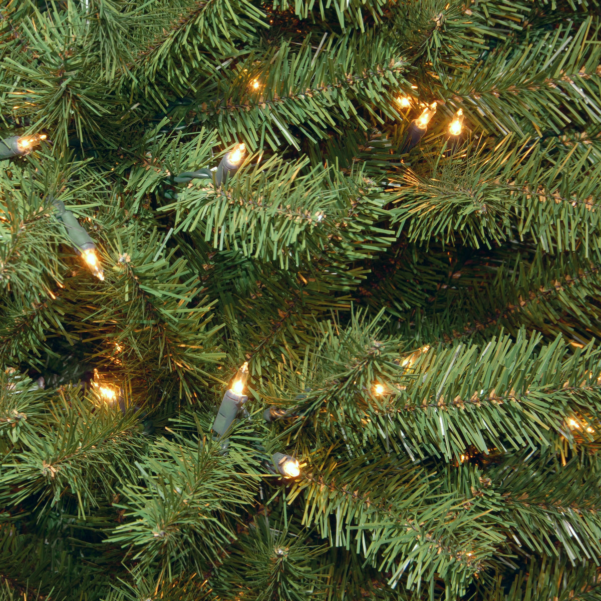6.5 ft. Pre-Lit North Valley Spruce Pencil Slim Tree with Clear Lights, Plug-In