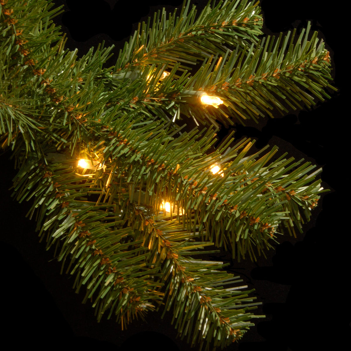 7.5 ft. Pre-Lit North Valley Spruce Tree with PowerConnect Dual Color LED Lights, Plug-In