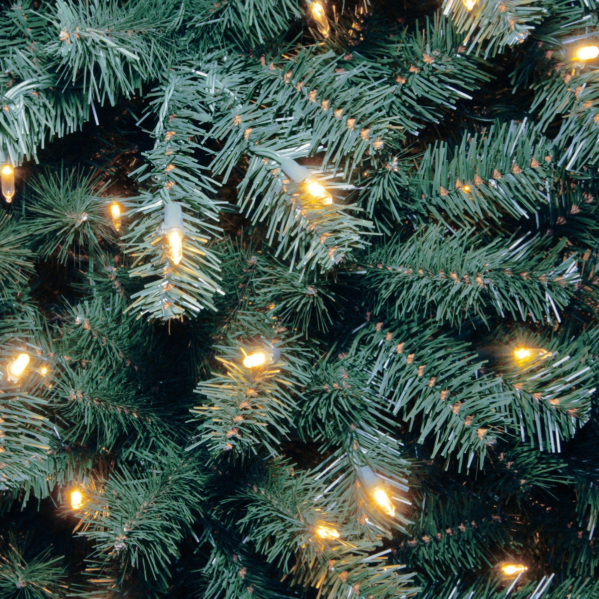 4.5 ft. Pre-Lit North Valley Blue Spruce Tree with Clear Lights, Plug-In