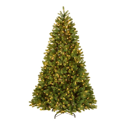 7.5 ft. Pre-Lit Downswept Douglas Fir Full Tree with 750 Clear Lights & 1867 Branch Tips