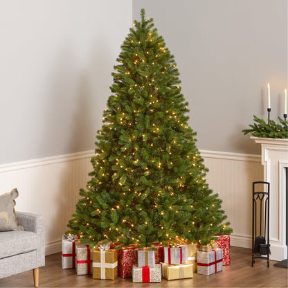 7.5 ft. Pre-Lit Downswept Douglas Fir Full Tree with 750 Clear Lights & 1867 Branch Tips