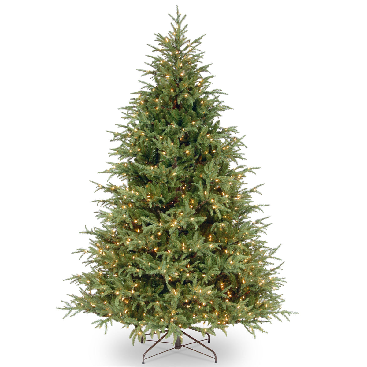 6.5 ft. Pre-Lit Fraser Grande Tree with Dual Color LED Lights, Plug-In