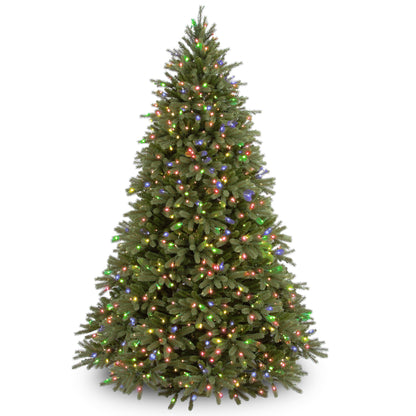 6.5 ft. Pre-Lit Jersey Fraser Fir Tree with Multicolor Lights, Plug-In